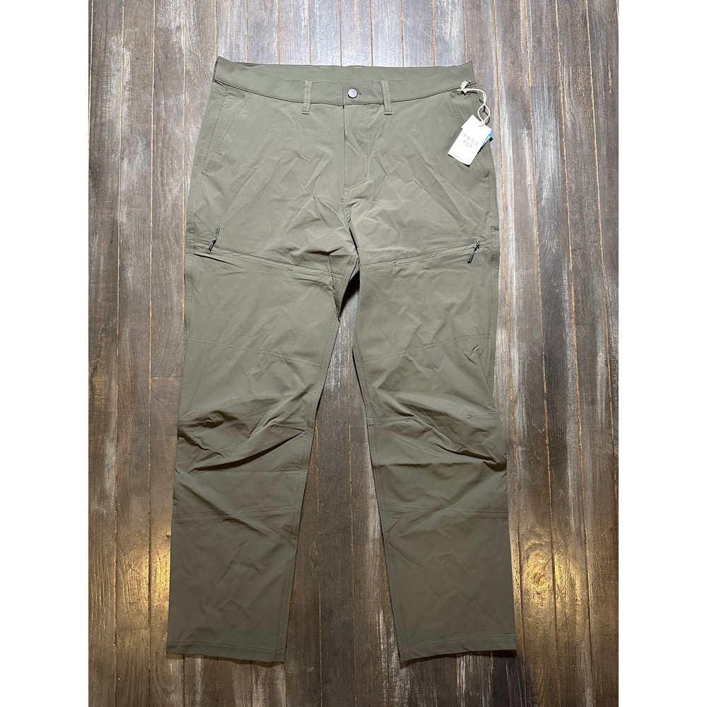 Free Fly Mens South Fork Guide Pant Dark Forest Green Hiking Fishing 36x30